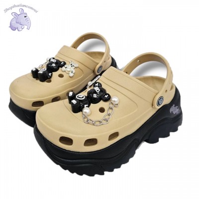 Dép Cross Thái Lan nữ cao 8cm TE3149+ Sticker (37-40)